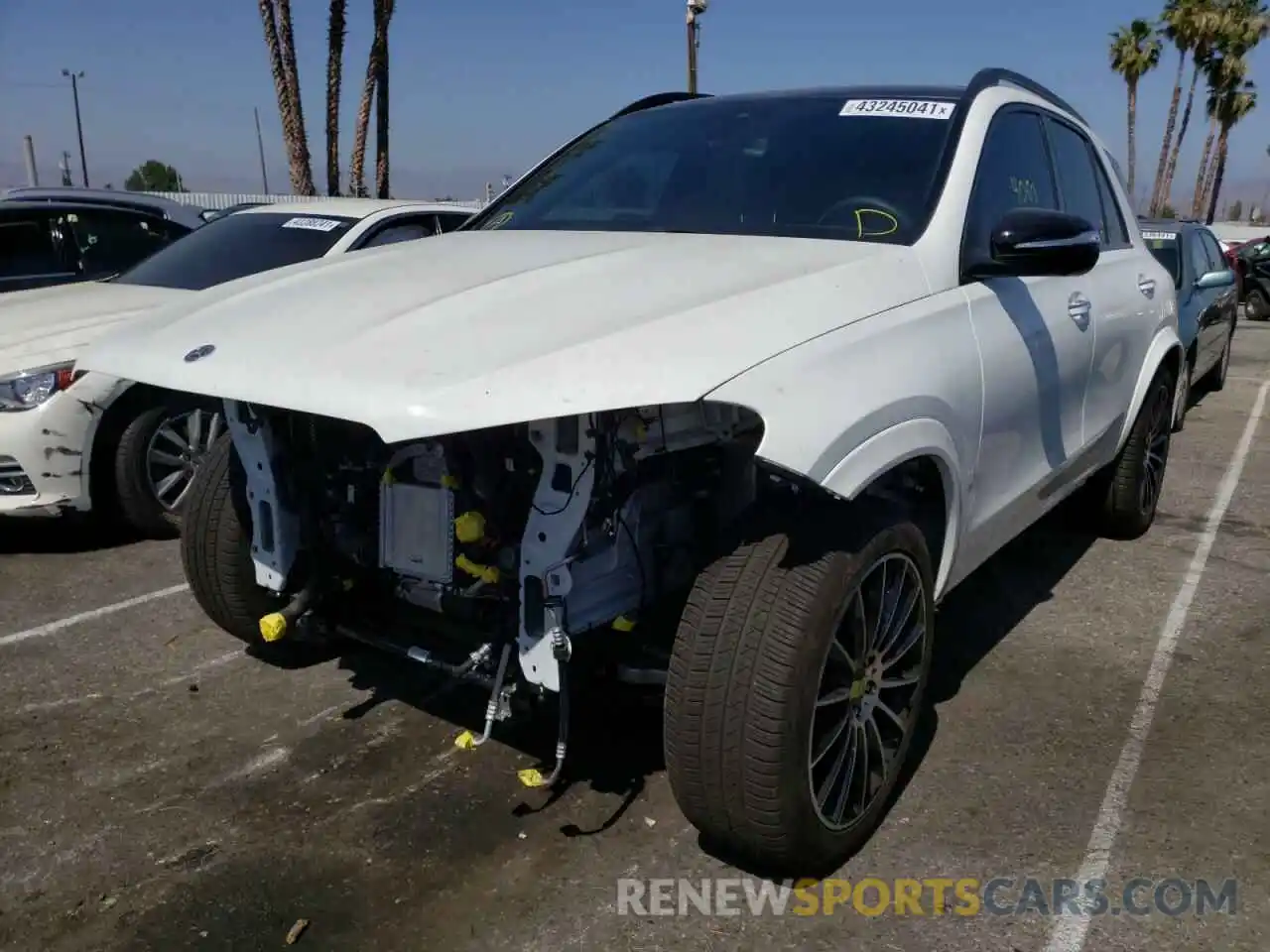 2 Photograph of a damaged car 4JGFB4KEXMA322144 MERCEDES-BENZ G CLASS 2021