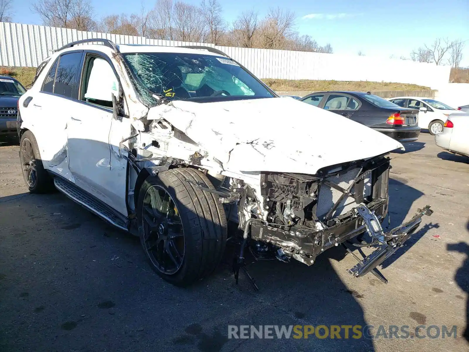 1 Photograph of a damaged car 4JGFB6BB6MA260792 MERCEDES-BENZ G CLASS 2021