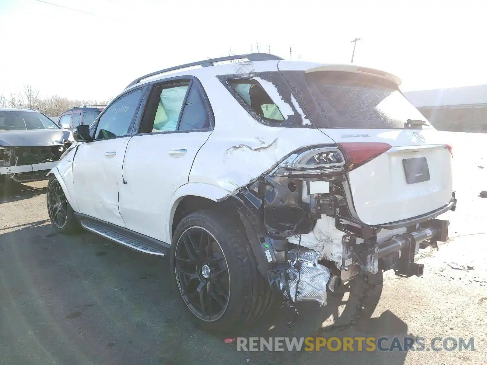 3 Photograph of a damaged car 4JGFB6BB6MA260792 MERCEDES-BENZ G CLASS 2021