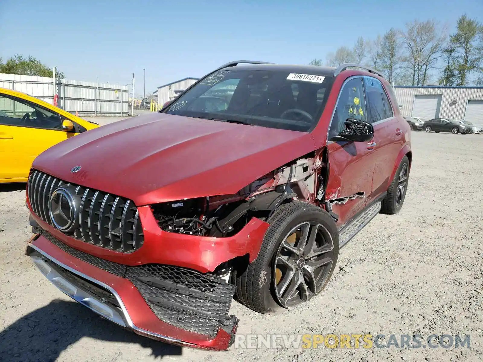 2 Photograph of a damaged car 4JGFB6BE0MA433779 MERCEDES-BENZ G CLASS 2021