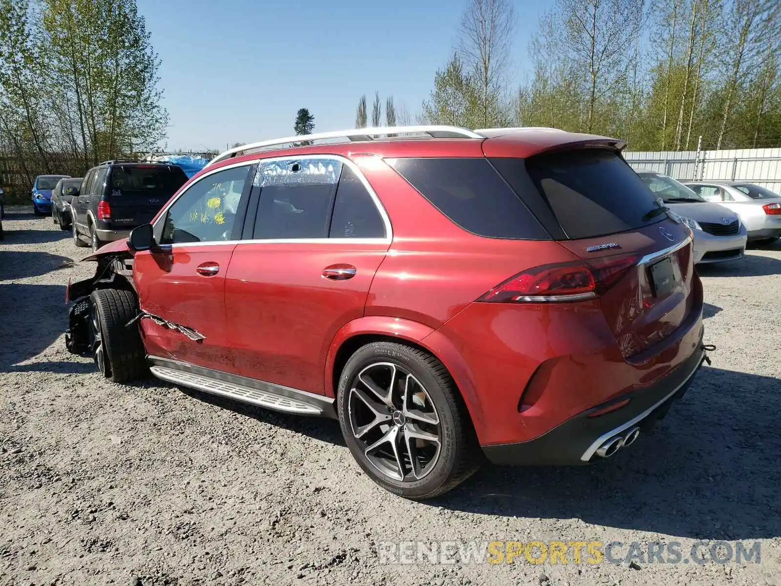 3 Photograph of a damaged car 4JGFB6BE0MA433779 MERCEDES-BENZ G CLASS 2021