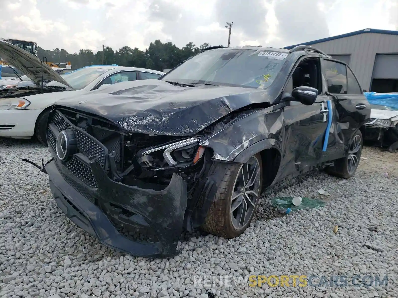 2 Photograph of a damaged car 4JGFB8GB3MA450537 MERCEDES-BENZ G CLASS 2021