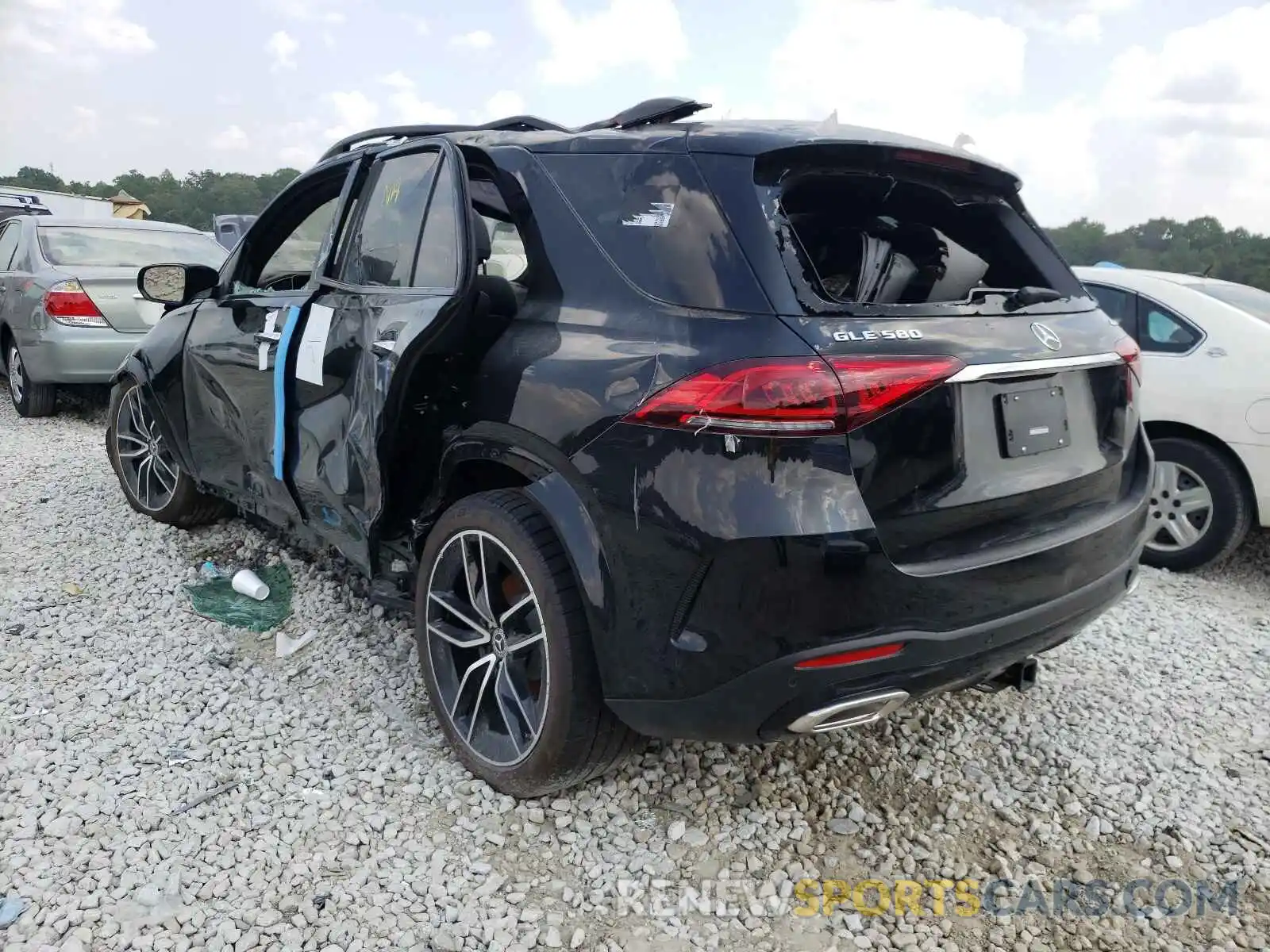 3 Photograph of a damaged car 4JGFB8GB3MA450537 MERCEDES-BENZ G CLASS 2021