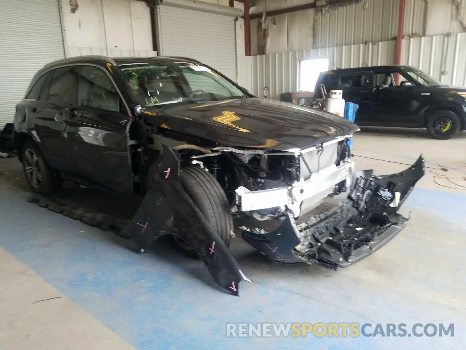 1 Photograph of a damaged car W1N0G8DB4MF869377 MERCEDES-BENZ G CLASS 2021