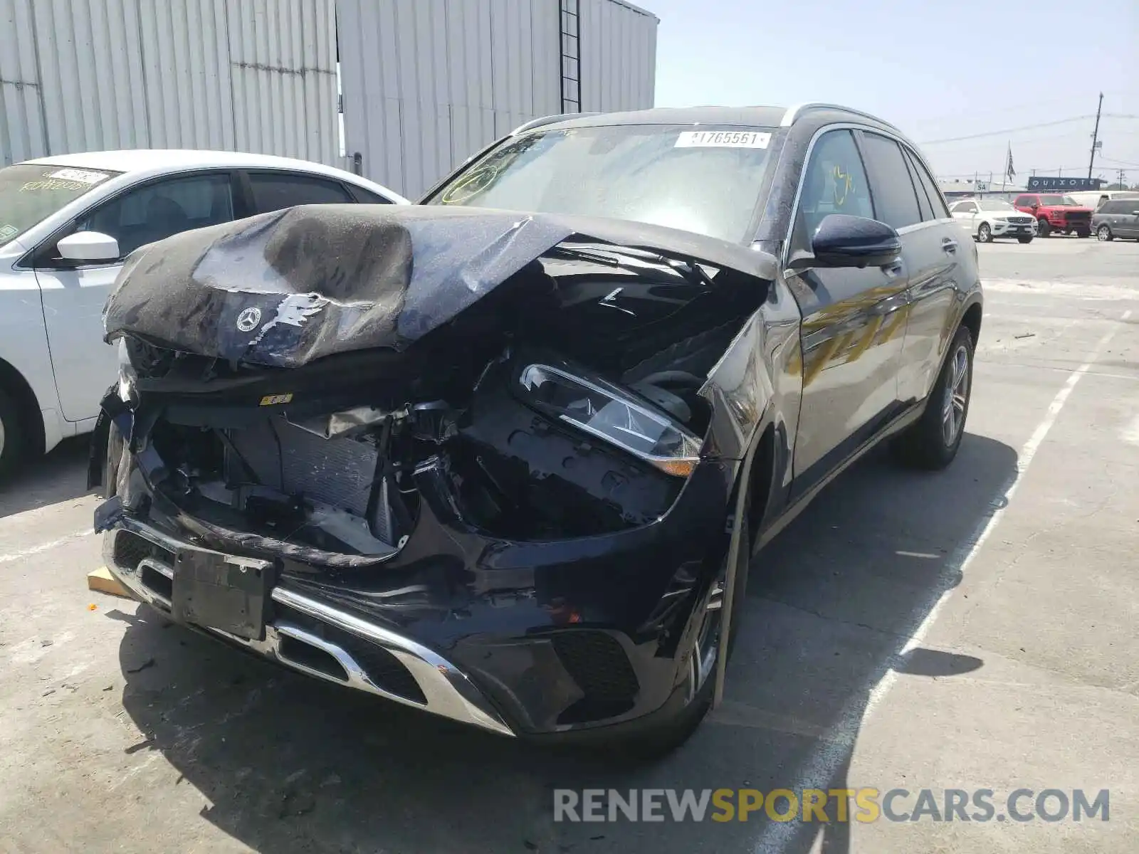 2 Photograph of a damaged car W1N0G8DB7MF927210 MERCEDES-BENZ G CLASS 2021