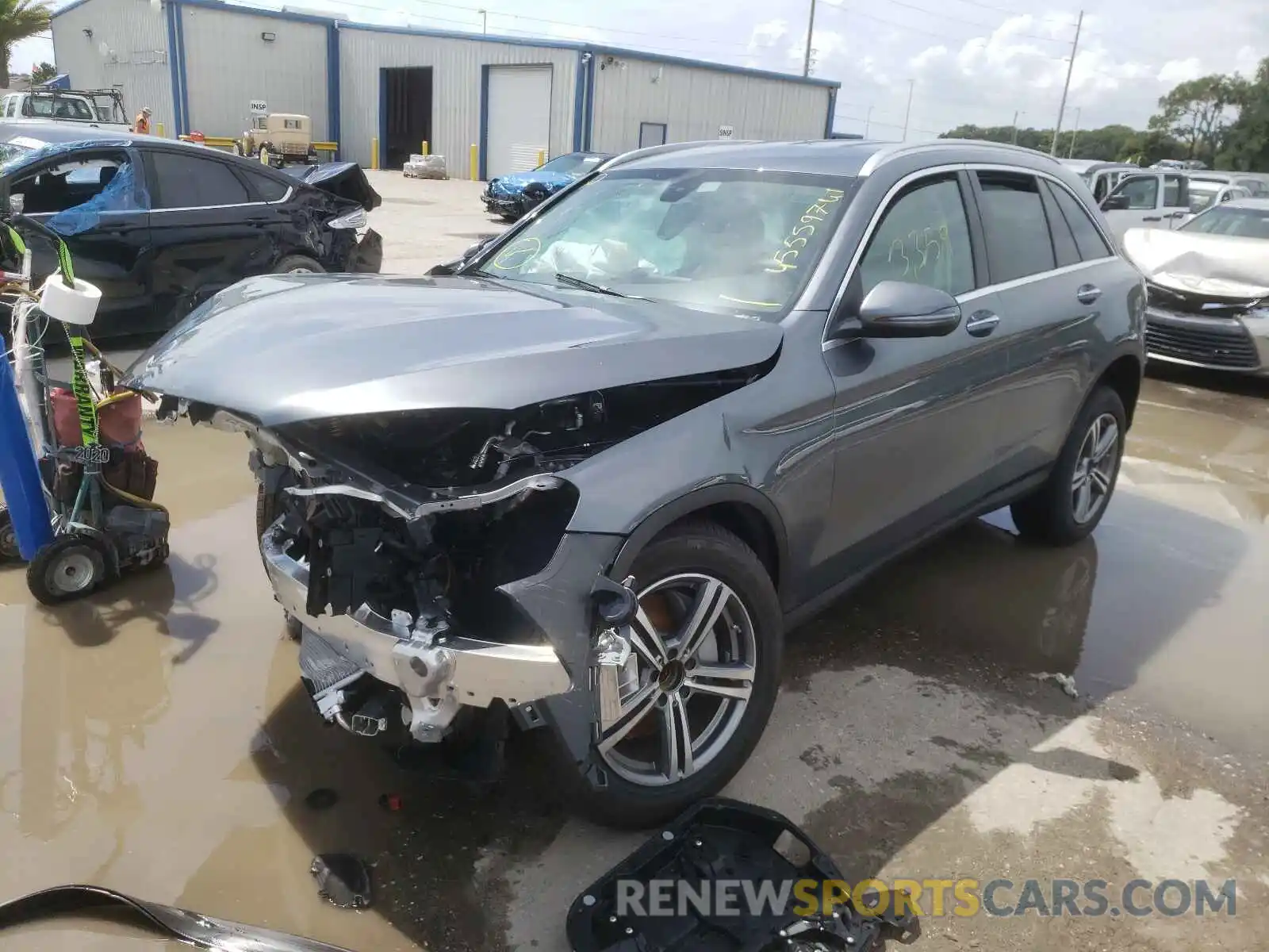 2 Photograph of a damaged car W1N0G8DB9MV264339 MERCEDES-BENZ G CLASS 2021