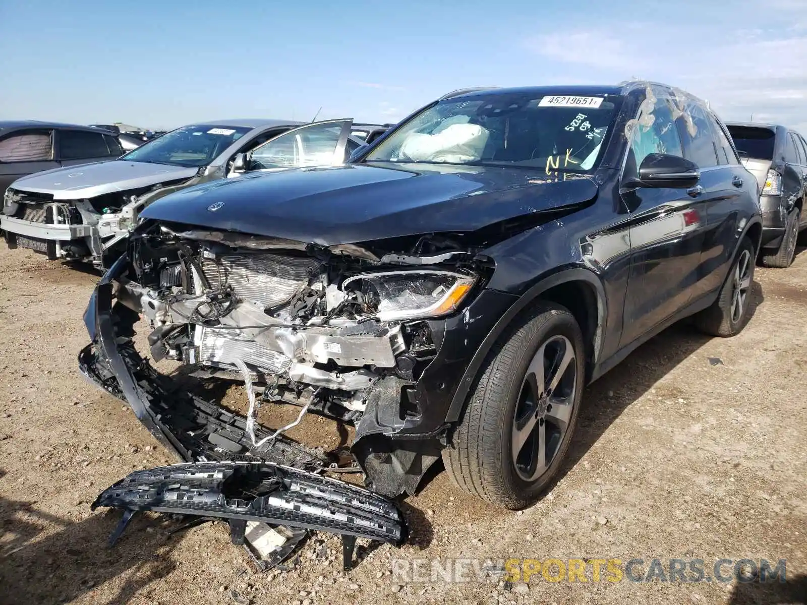 2 Photograph of a damaged car W1N0G8EB5MF885344 MERCEDES-BENZ G CLASS 2021