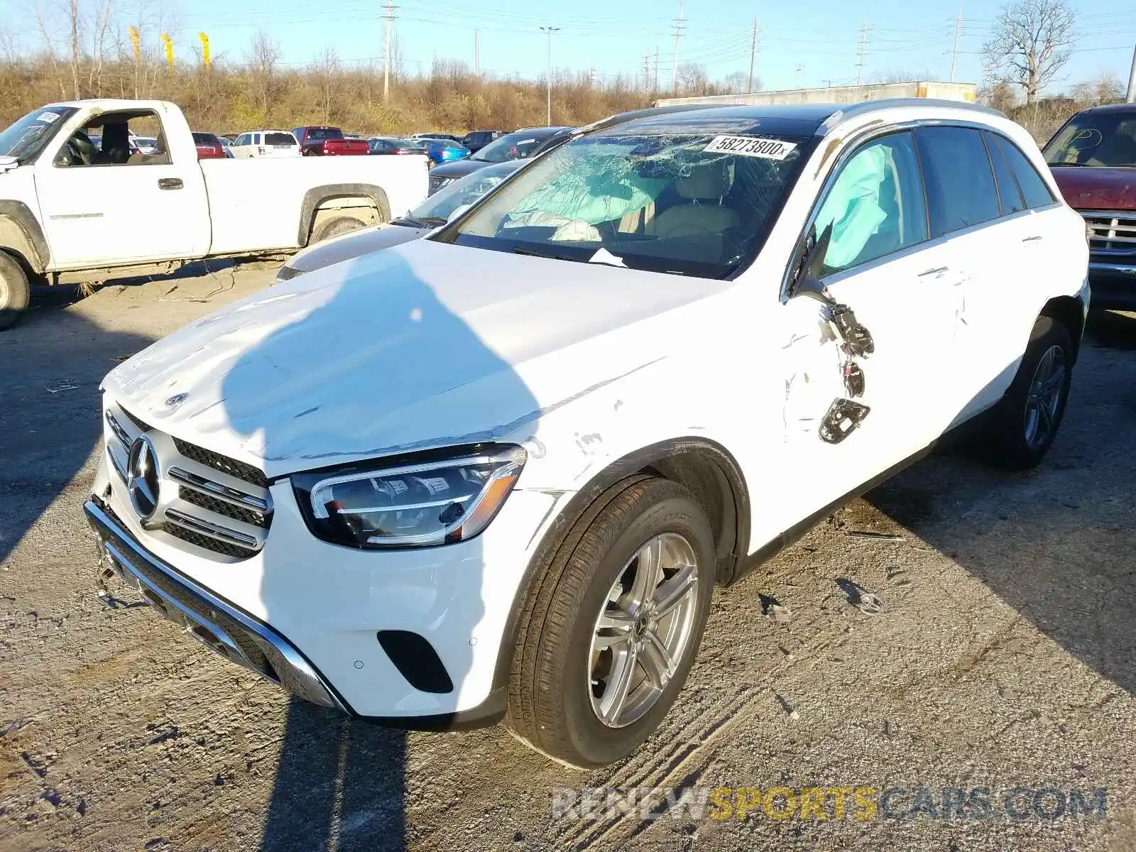 2 Photograph of a damaged car W1N0G8EB7MF882011 MERCEDES-BENZ G CLASS 2021