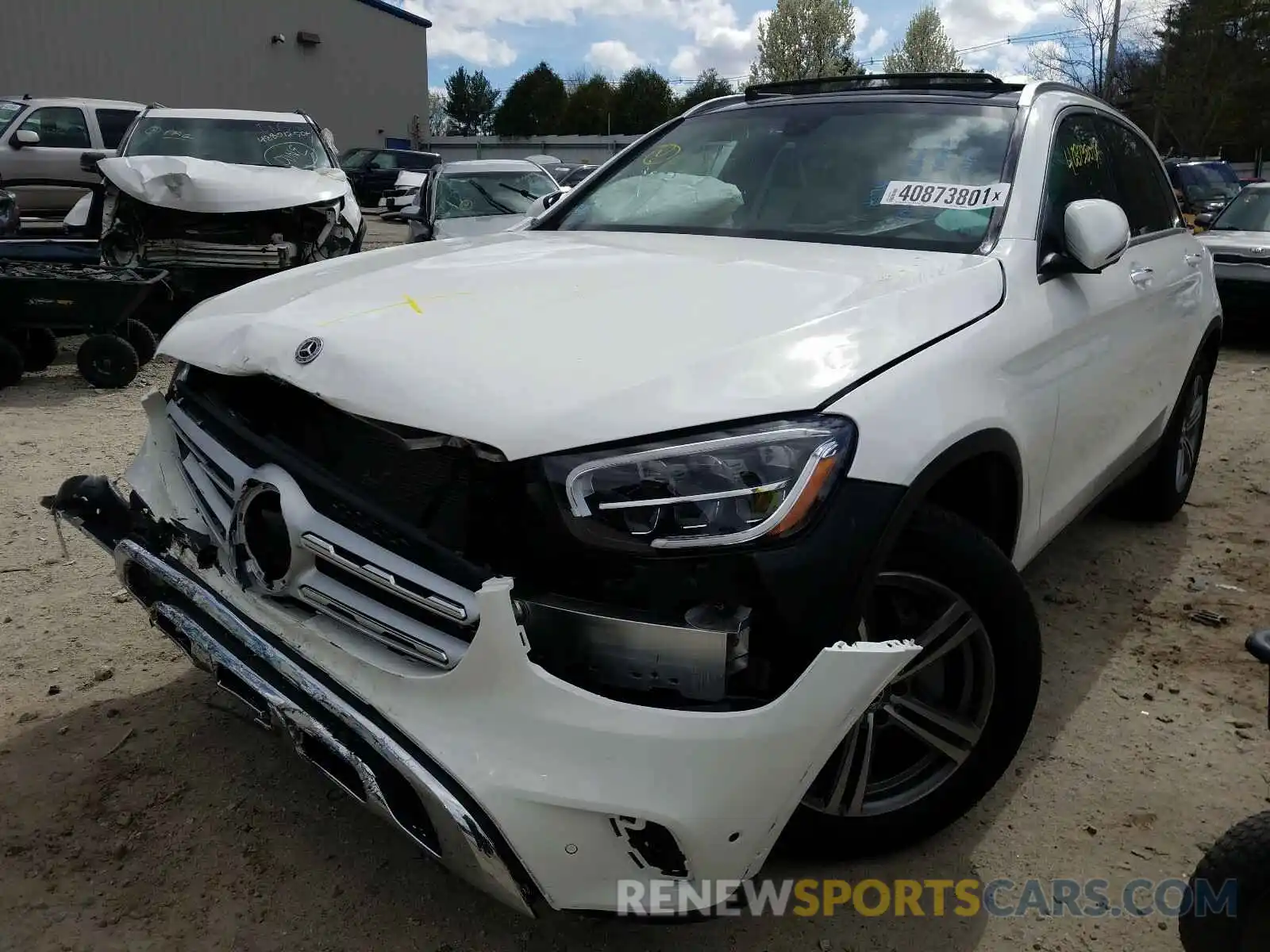 2 Photograph of a damaged car W1N0G8EB7MV273040 MERCEDES-BENZ G CLASS 2021