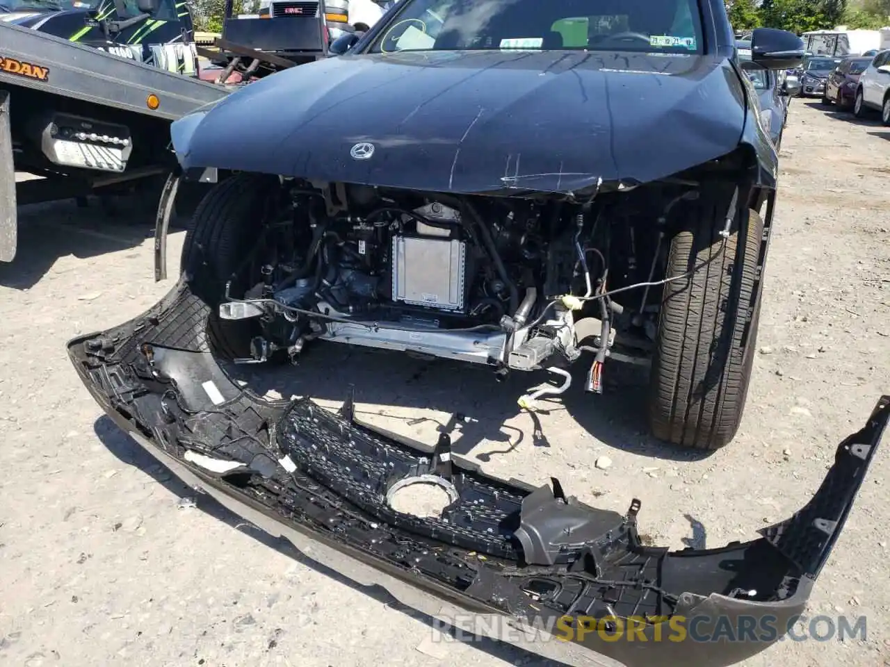 9 Фотография поврежденного автомобиля W1N0G8EB9MF898744 MERCEDES-BENZ G CLASS 2021