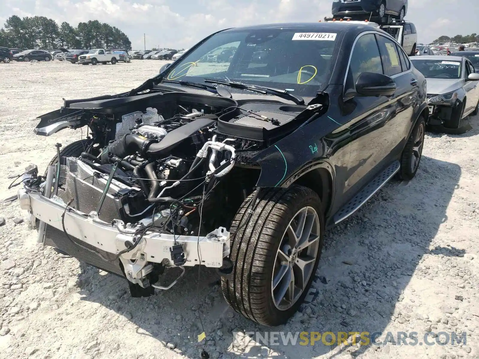 2 Photograph of a damaged car W1N0J8EB1MF872253 MERCEDES-BENZ G CLASS 2021