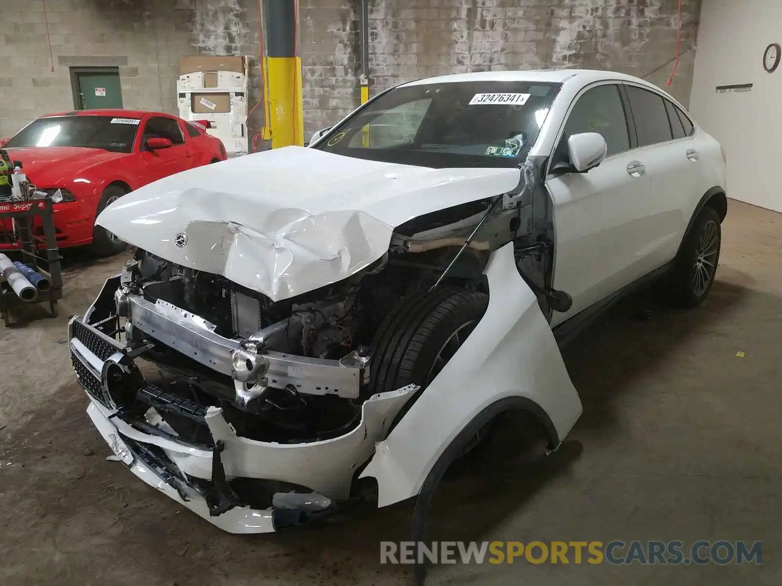 2 Photograph of a damaged car W1N0J8EB9MF877300 MERCEDES-BENZ G CLASS 2021