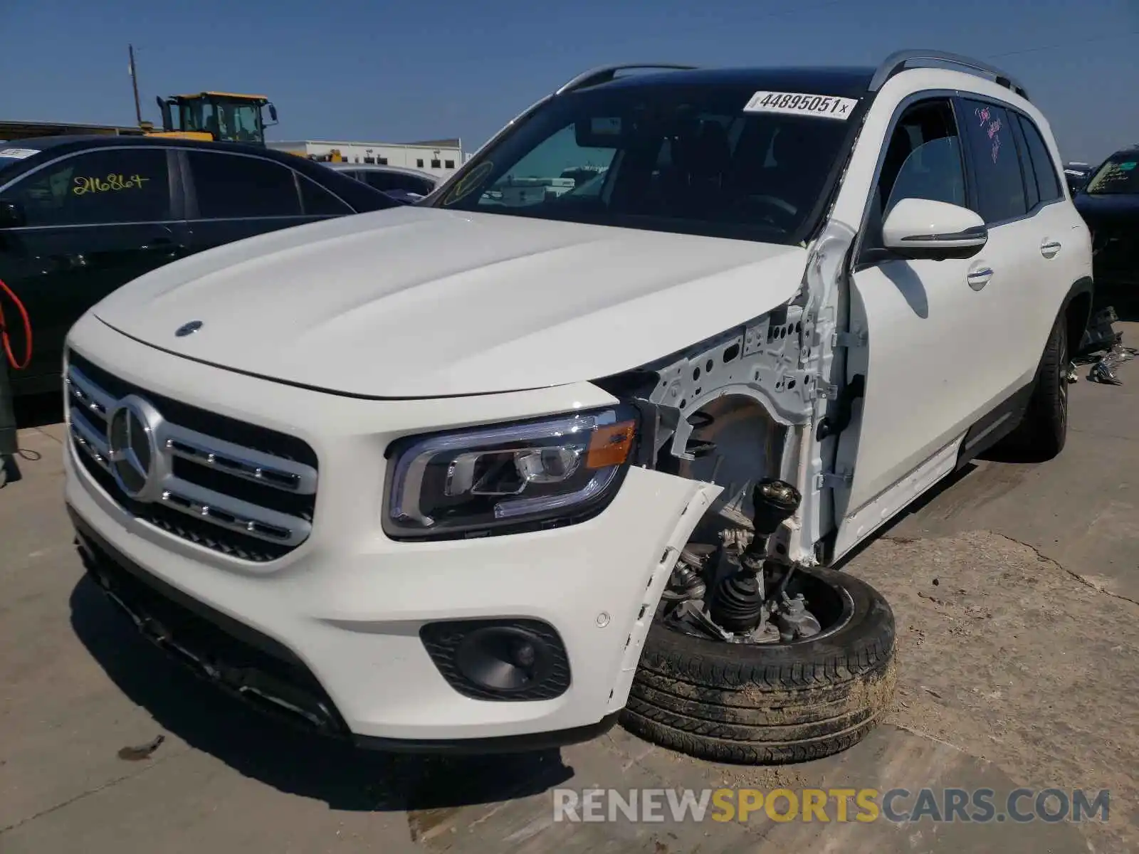 2 Photograph of a damaged car W1N4M4GB0MW077080 MERCEDES-BENZ G CLASS 2021