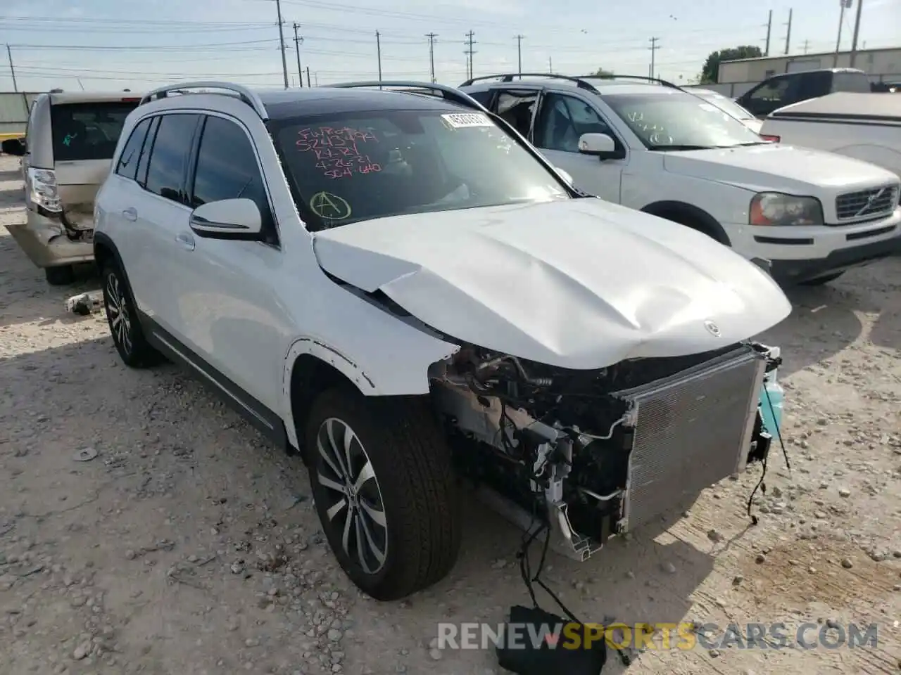 1 Photograph of a damaged car W1N4M4GB2MW106272 MERCEDES-BENZ G CLASS 2021