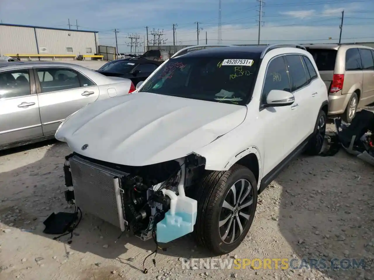 2 Photograph of a damaged car W1N4M4GB2MW106272 MERCEDES-BENZ G CLASS 2021