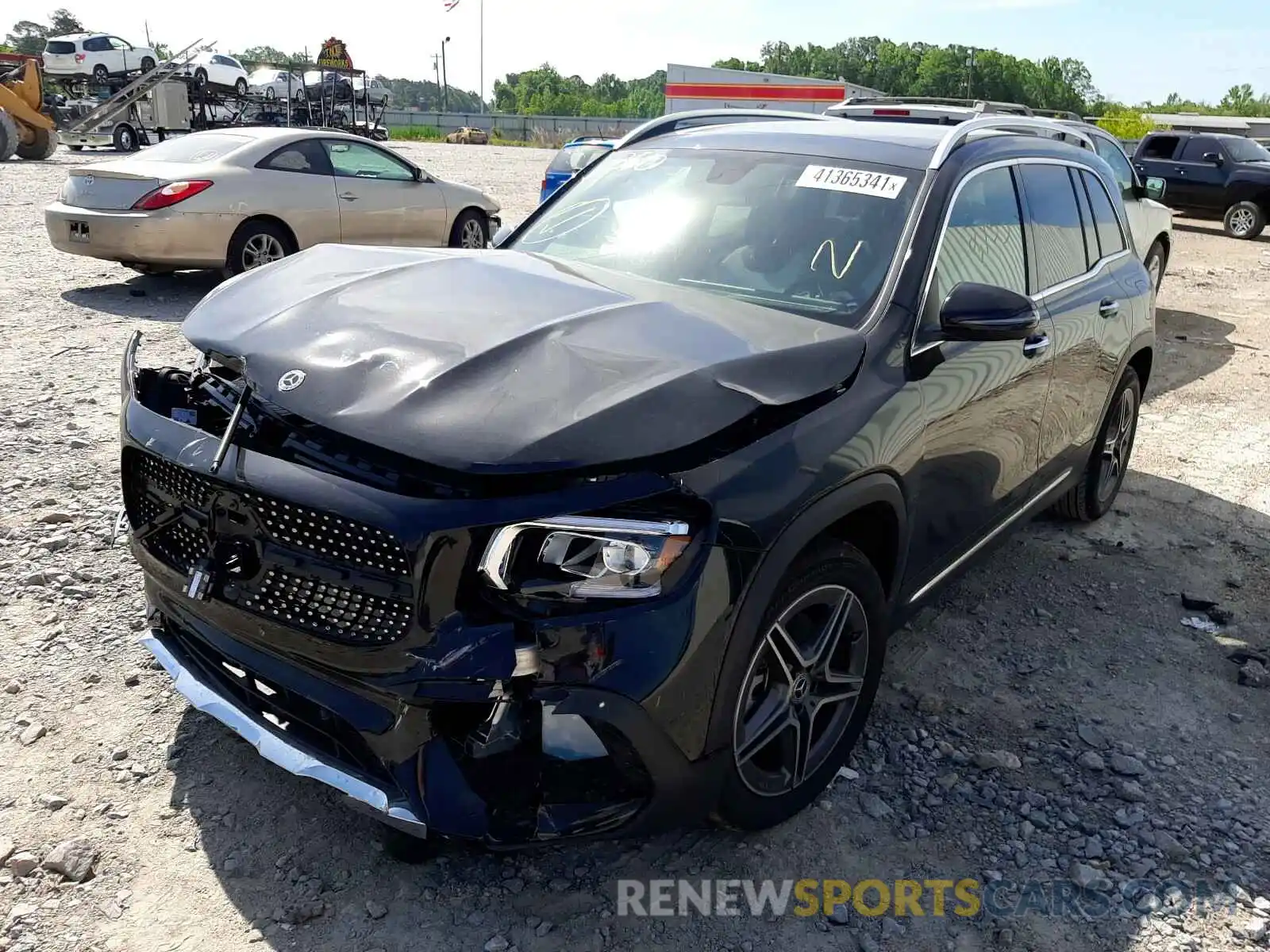 2 Photograph of a damaged car W1N4M4GB6MW108168 MERCEDES-BENZ G CLASS 2021