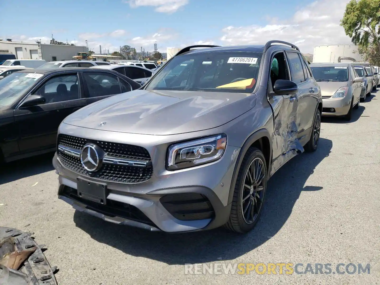 2 Photograph of a damaged car W1N4M4HB5MW088834 MERCEDES-BENZ G CLASS 2021