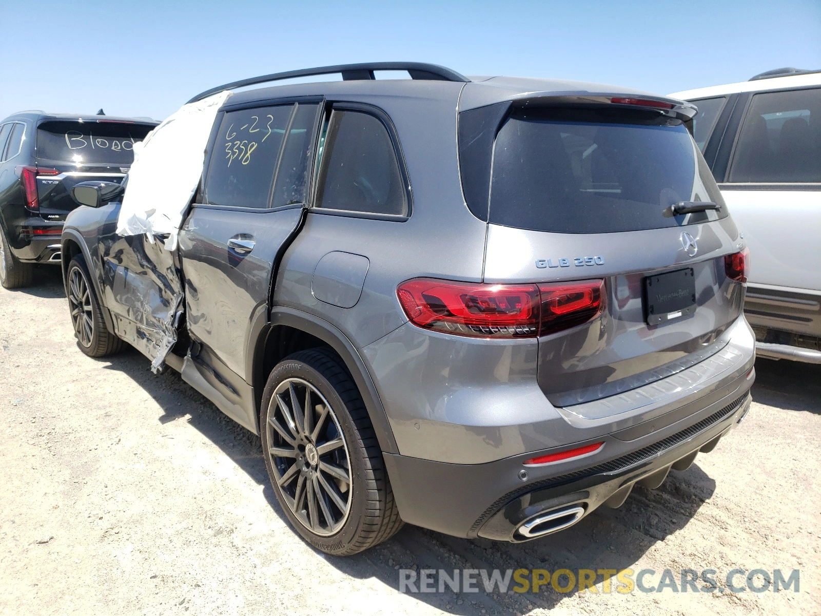 3 Photograph of a damaged car W1N4M4HB5MW088834 MERCEDES-BENZ G CLASS 2021