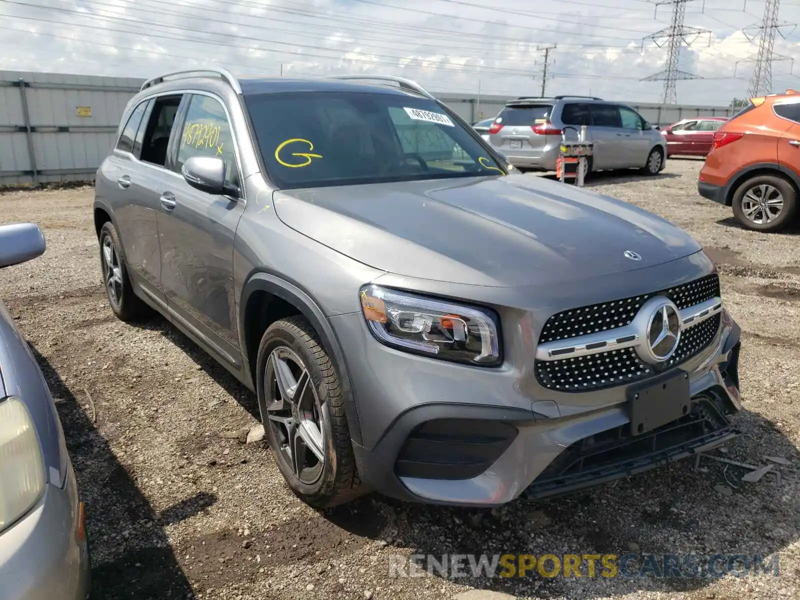 1 Photograph of a damaged car W1N4M4HB9MW136898 MERCEDES-BENZ G CLASS 2021