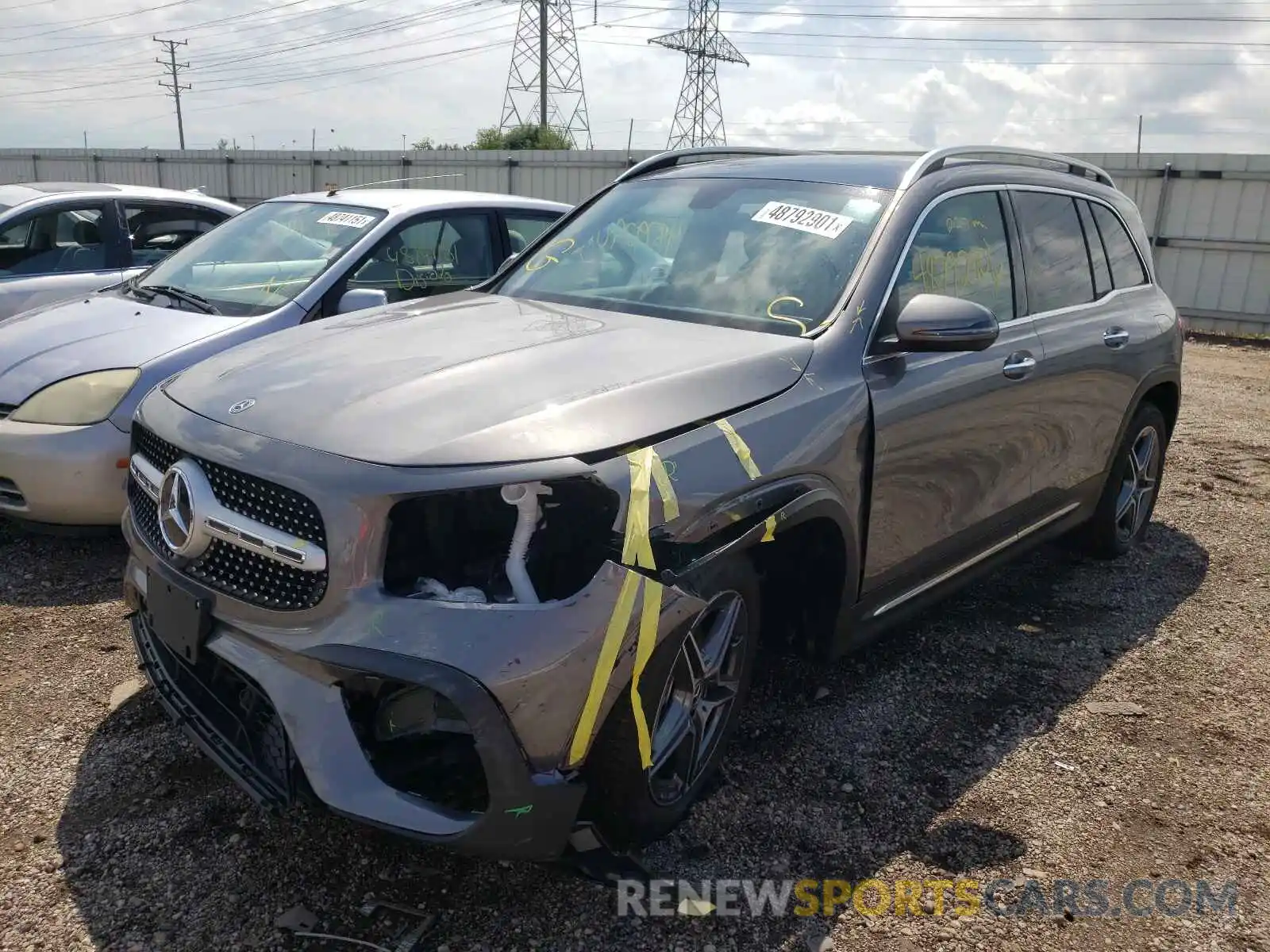 2 Photograph of a damaged car W1N4M4HB9MW136898 MERCEDES-BENZ G CLASS 2021