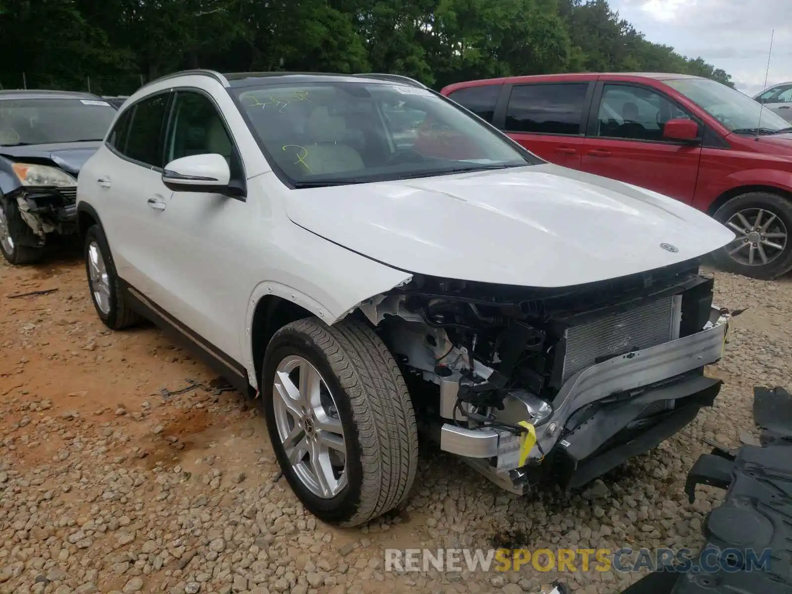 1 Photograph of a damaged car W1N4N4GB3MJ158276 MERCEDES-BENZ G CLASS 2021