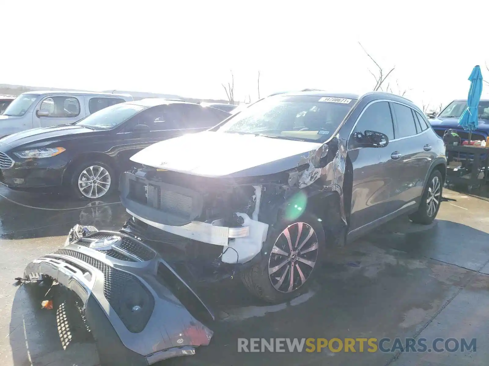 2 Photograph of a damaged car W1N4N4GB4MJ188810 MERCEDES-BENZ G CLASS 2021