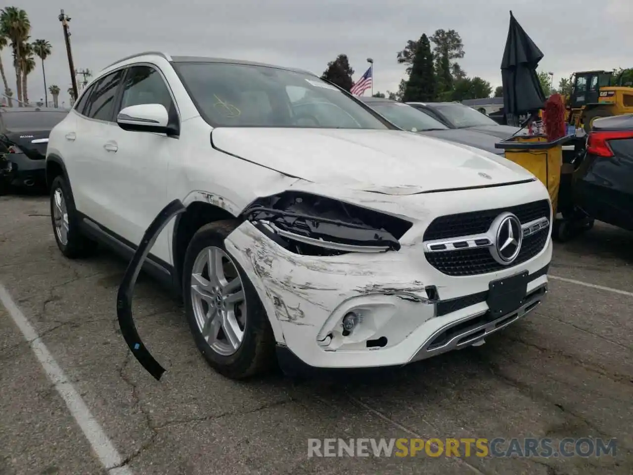 1 Photograph of a damaged car W1N4N4GB5MJ239604 MERCEDES-BENZ G CLASS 2021