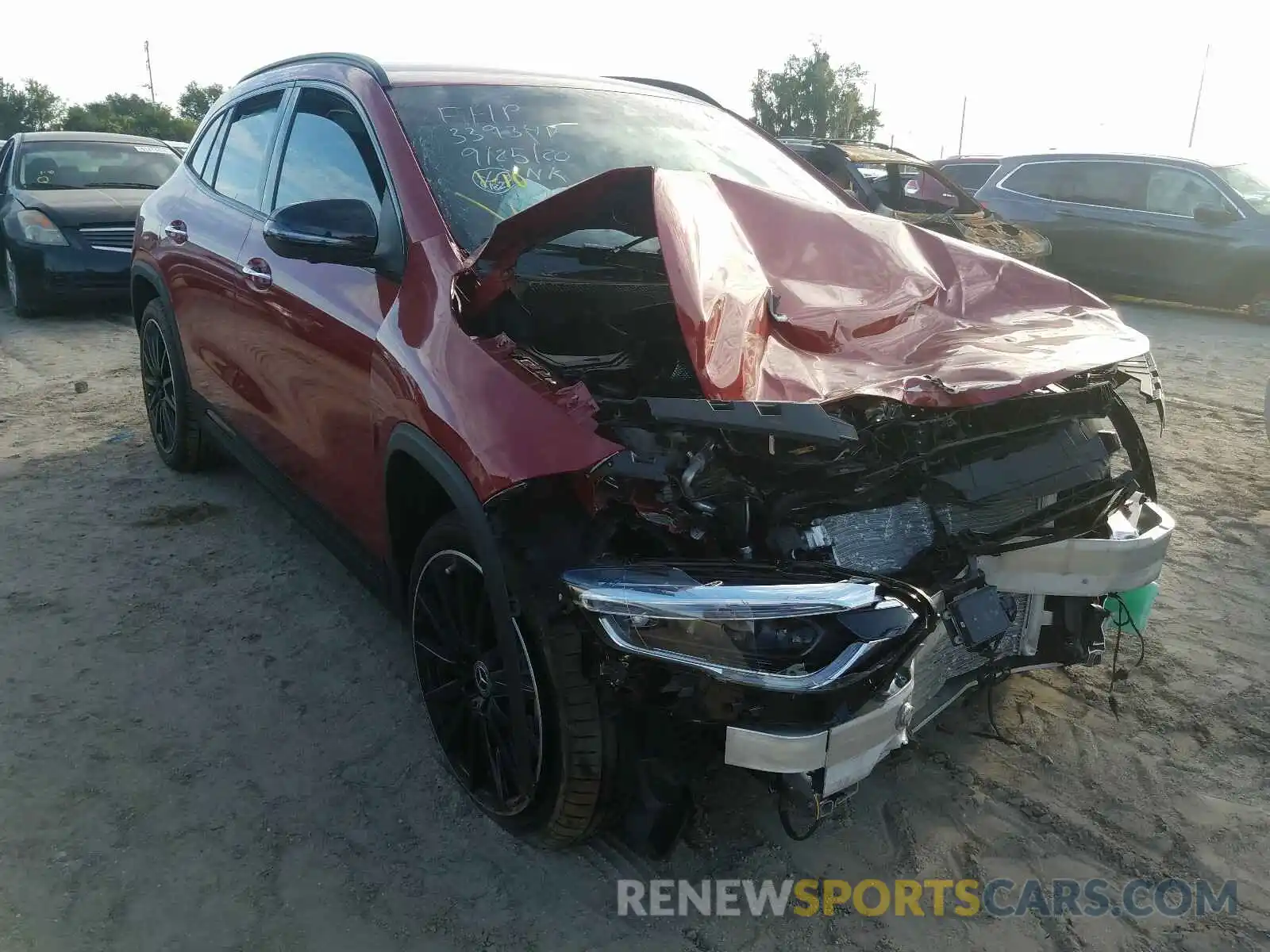 1 Фотография поврежденного автомобиля W1N4N4GB8MJ144406 MERCEDES-BENZ G CLASS 2021