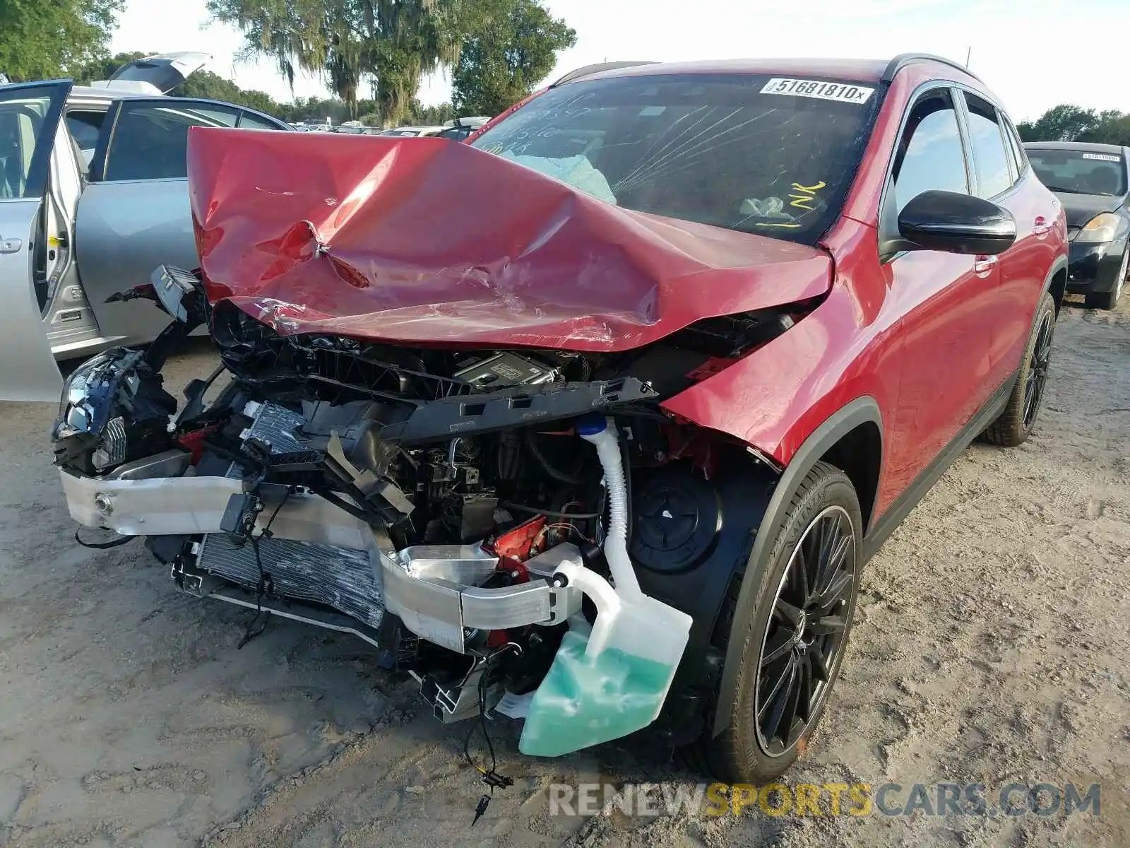 2 Фотография поврежденного автомобиля W1N4N4GB8MJ144406 MERCEDES-BENZ G CLASS 2021