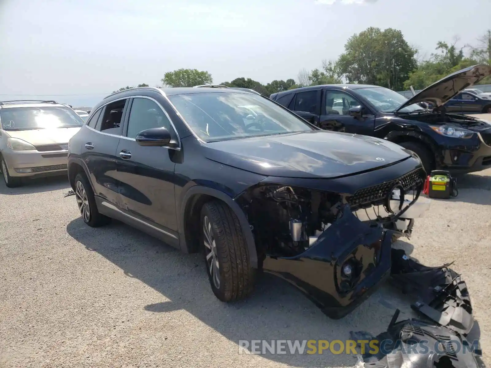 1 Photograph of a damaged car W1N4N4HB0MJ214074 MERCEDES-BENZ G CLASS 2021