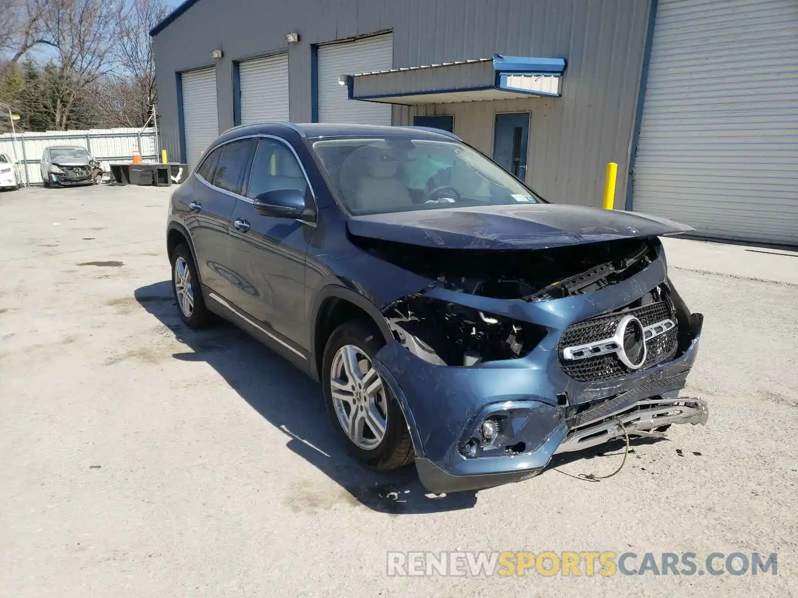 1 Photograph of a damaged car W1N4N4HB4MJ142912 MERCEDES-BENZ G CLASS 2021