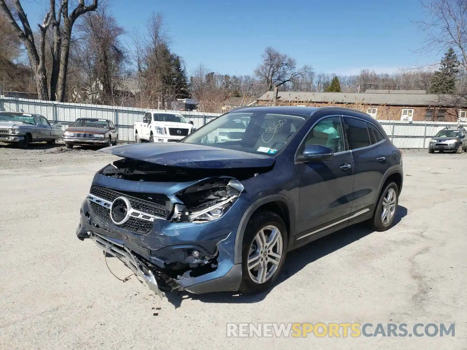 2 Photograph of a damaged car W1N4N4HB4MJ142912 MERCEDES-BENZ G CLASS 2021