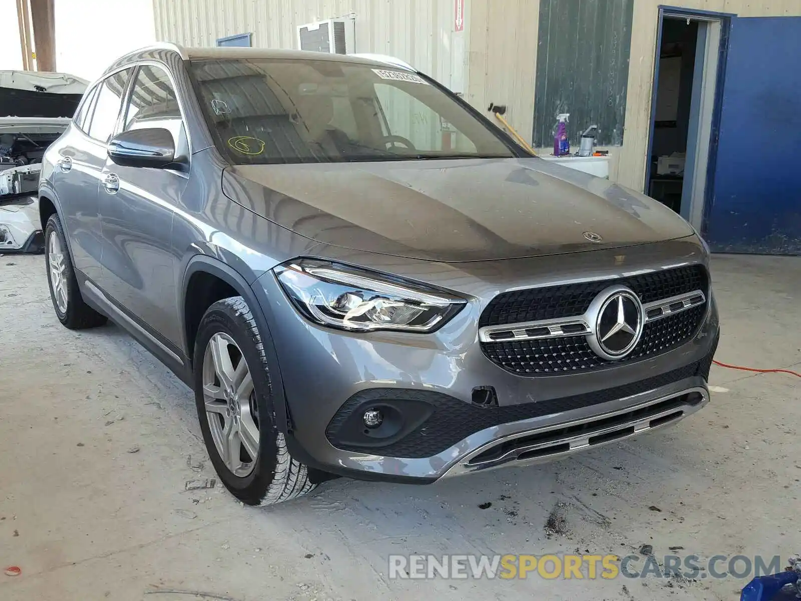 1 Photograph of a damaged car W1N4N4HB6MJ114822 MERCEDES-BENZ G CLASS 2021