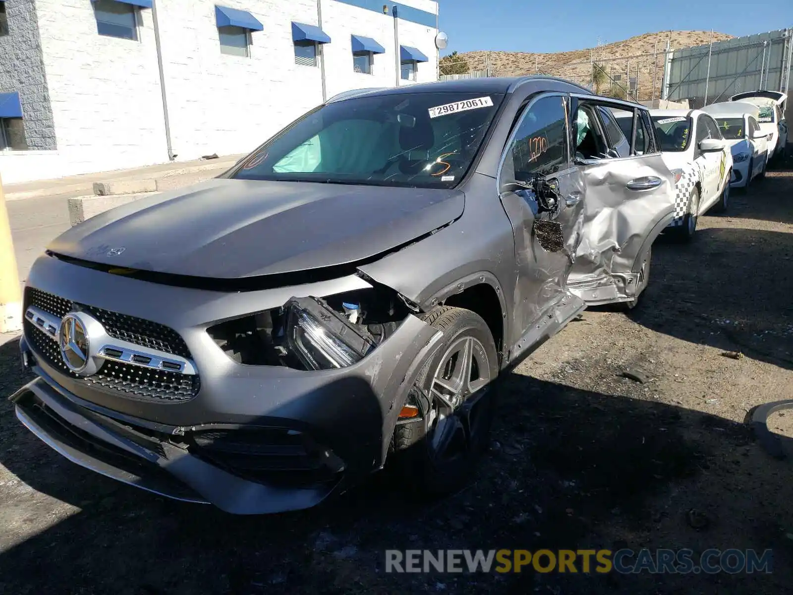 9 Photograph of a damaged car W1N4N4HB8MJ161298 MERCEDES-BENZ G CLASS 2021