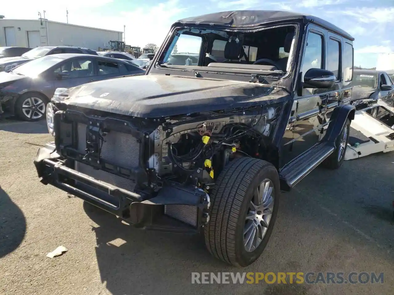 2 Photograph of a damaged car W1NYC6BJ0MX384645 MERCEDES-BENZ G-CLASS 2021