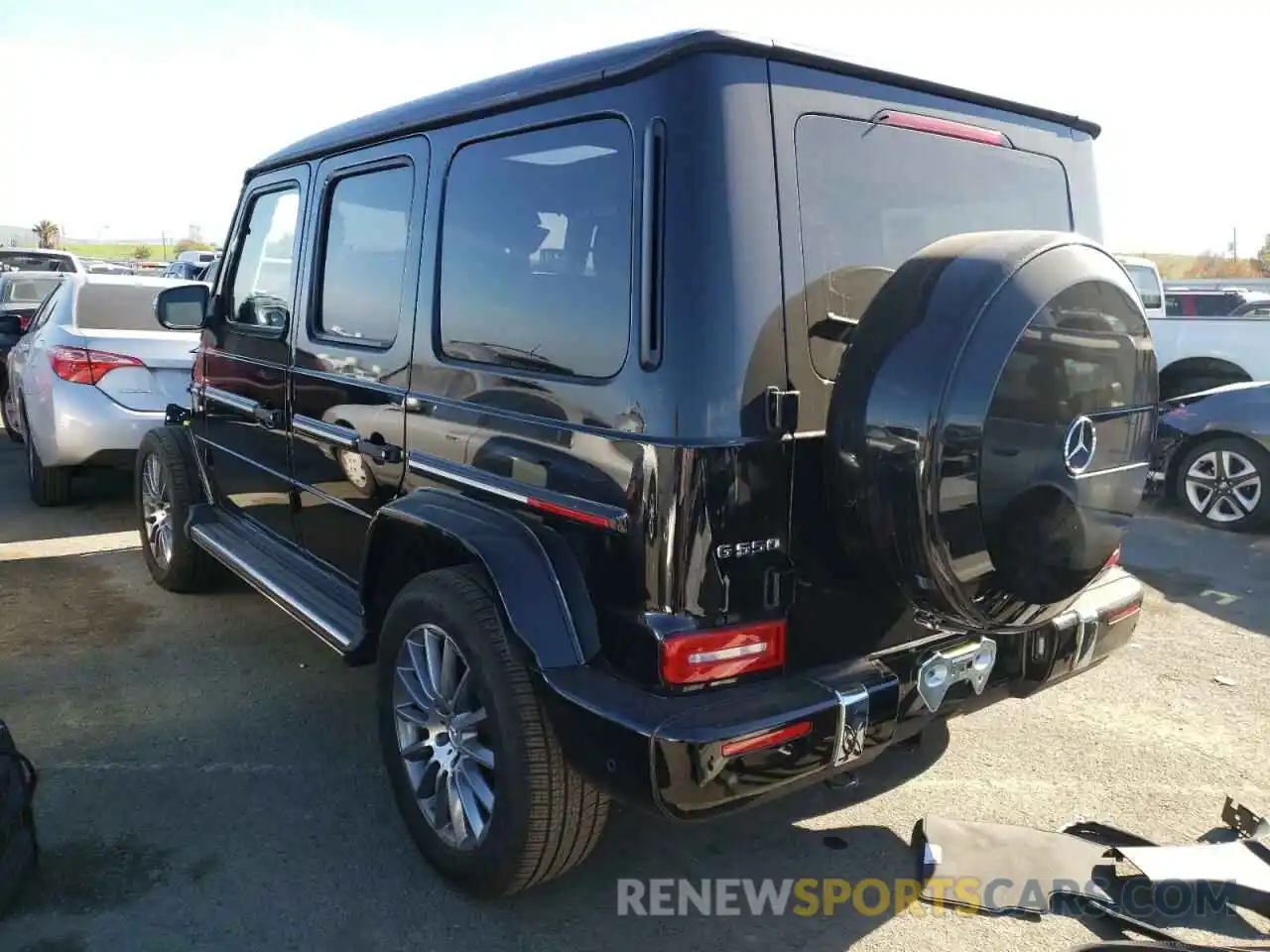 3 Photograph of a damaged car W1NYC6BJ0MX384645 MERCEDES-BENZ G-CLASS 2021