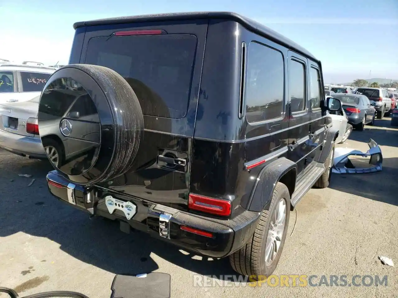 4 Photograph of a damaged car W1NYC6BJ0MX384645 MERCEDES-BENZ G-CLASS 2021