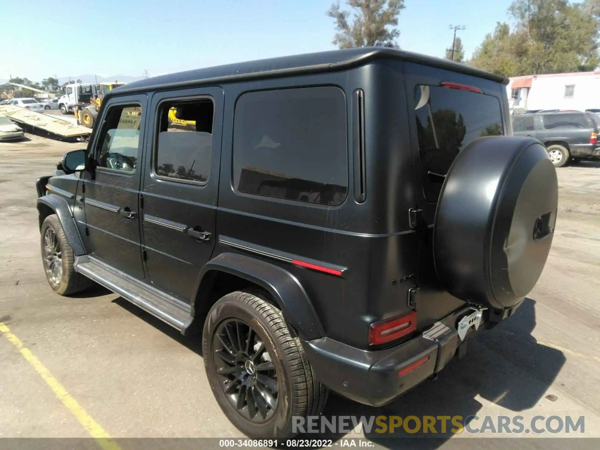 3 Photograph of a damaged car W1NYC6BJ0MX406949 MERCEDES-BENZ G-CLASS 2021