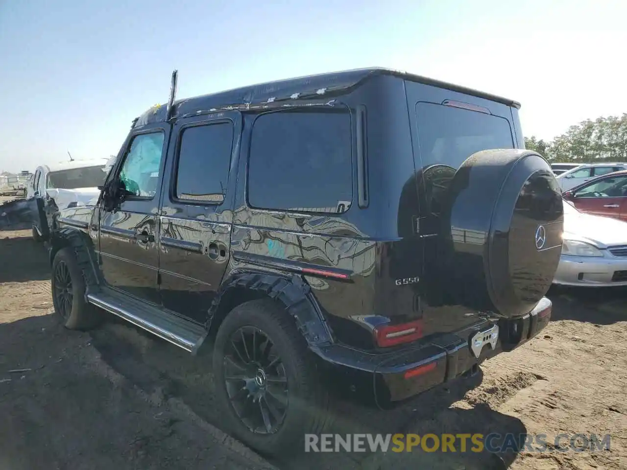 3 Photograph of a damaged car W1NYC6BJ1MX402442 MERCEDES-BENZ G-CLASS 2021