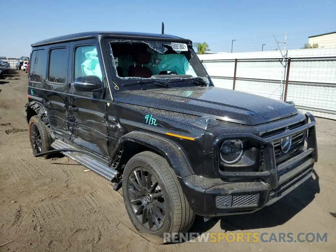 9 Photograph of a damaged car W1NYC6BJ1MX402442 MERCEDES-BENZ G-CLASS 2021