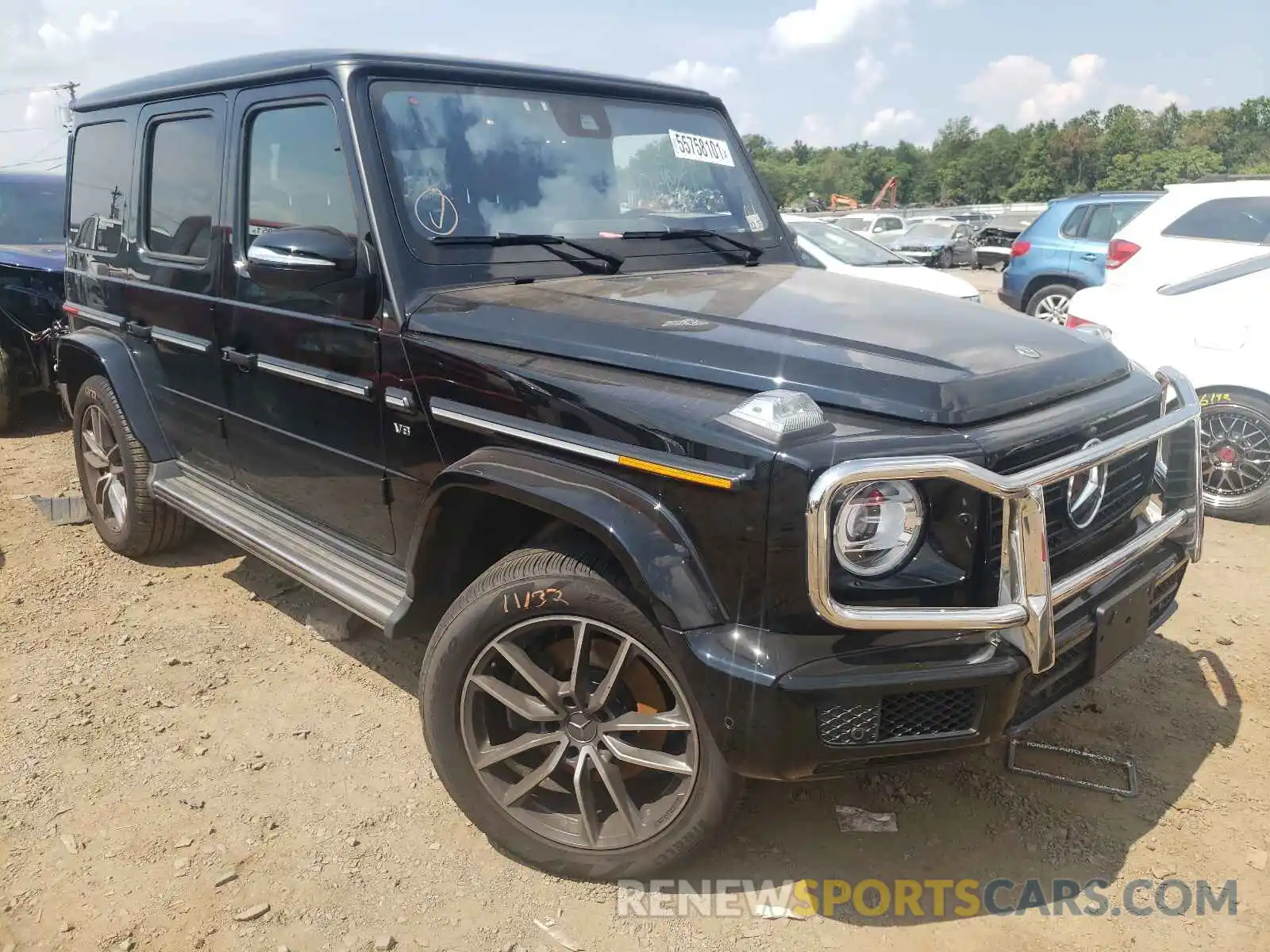 1 Фотография поврежденного автомобиля W1NYC6BJ3MX371999 MERCEDES-BENZ G-CLASS 2021