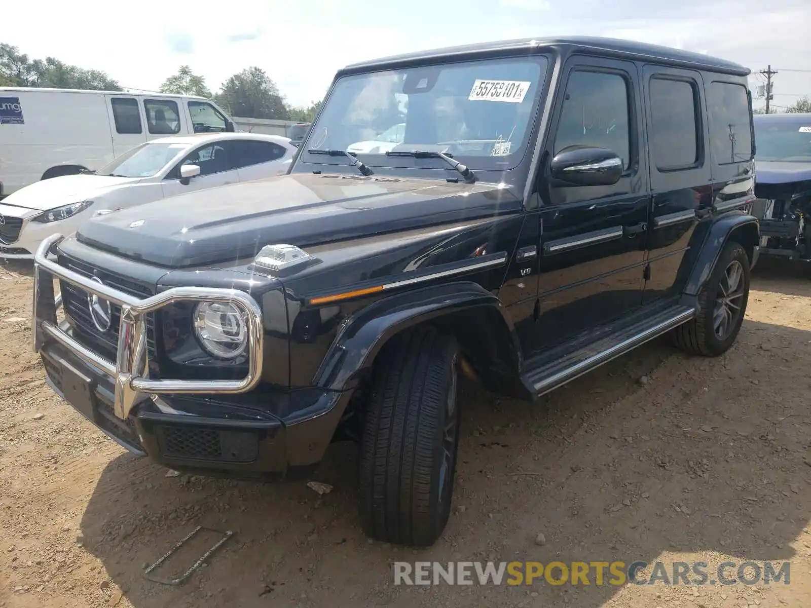 2 Photograph of a damaged car W1NYC6BJ3MX371999 MERCEDES-BENZ G-CLASS 2021