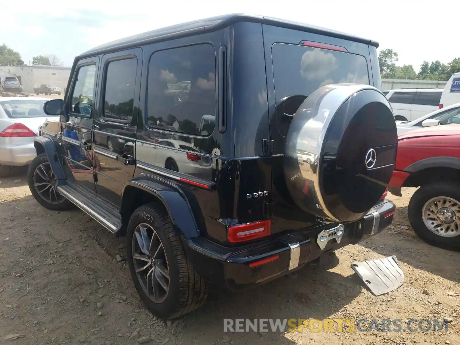 3 Photograph of a damaged car W1NYC6BJ3MX371999 MERCEDES-BENZ G-CLASS 2021