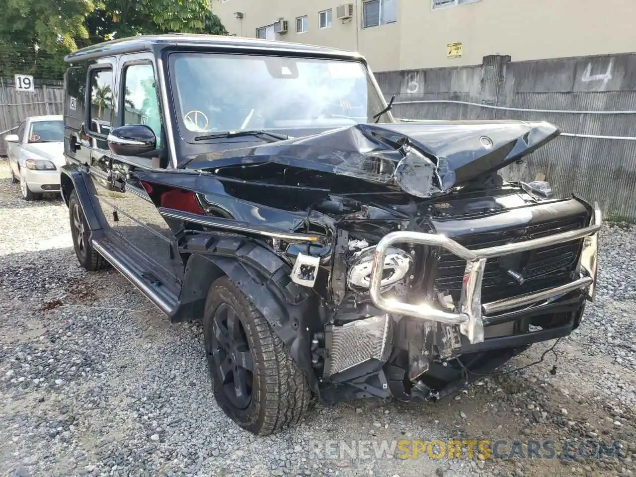 1 Photograph of a damaged car W1NYC6BJ3MX373283 MERCEDES-BENZ G-CLASS 2021