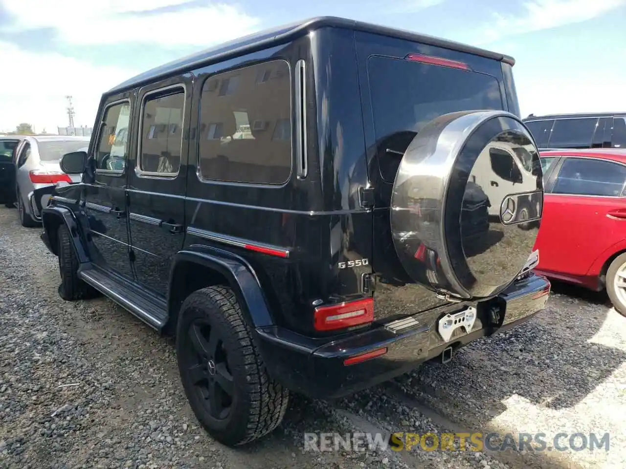 3 Фотография поврежденного автомобиля W1NYC6BJ3MX373283 MERCEDES-BENZ G-CLASS 2021