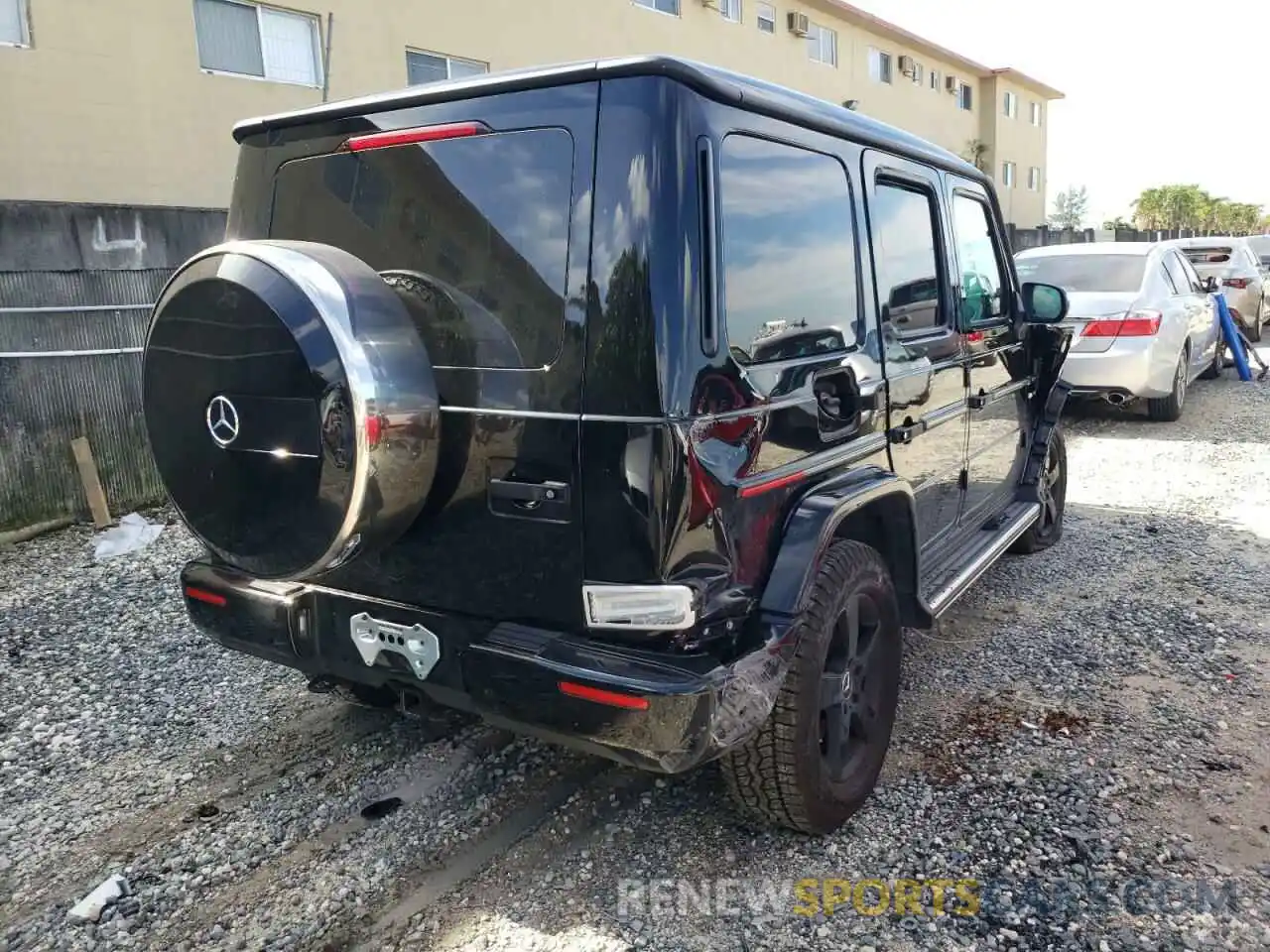 4 Фотография поврежденного автомобиля W1NYC6BJ3MX373283 MERCEDES-BENZ G-CLASS 2021