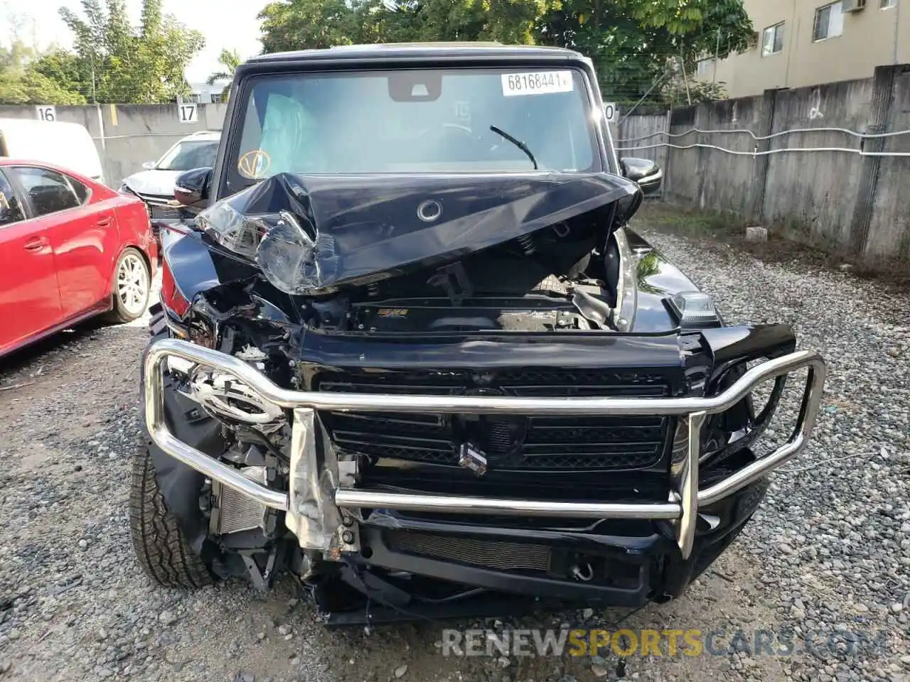 9 Photograph of a damaged car W1NYC6BJ3MX373283 MERCEDES-BENZ G-CLASS 2021