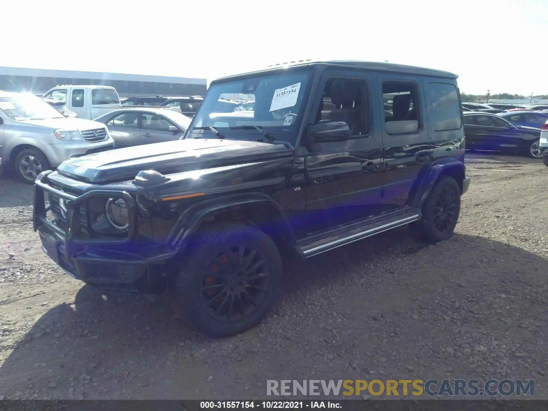 2 Photograph of a damaged car W1NYC6BJ3MX387992 MERCEDES-BENZ G-CLASS 2021