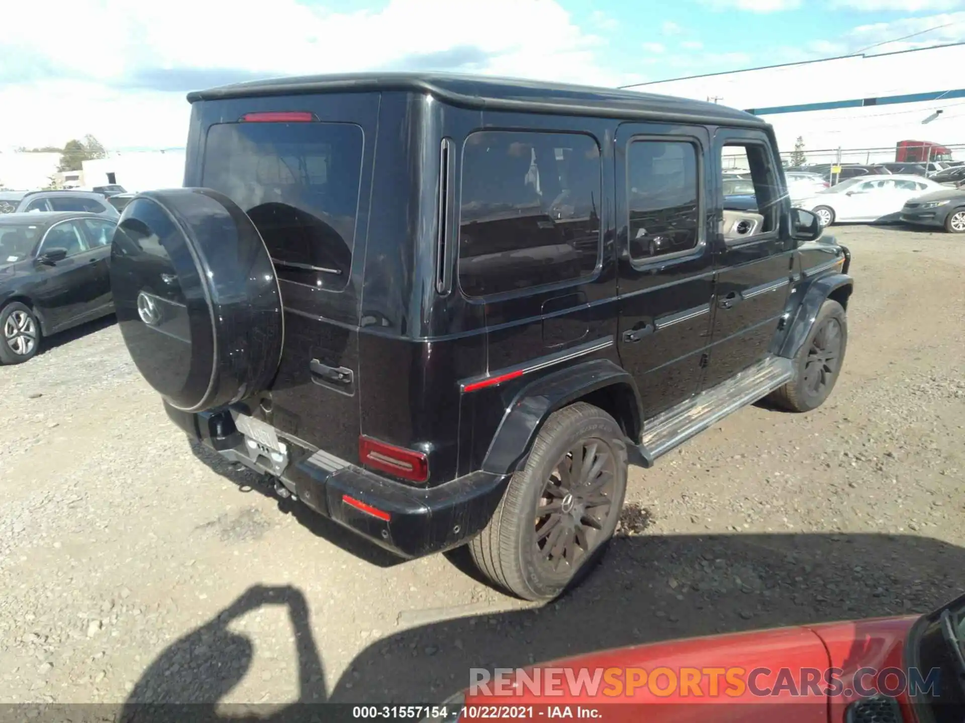 4 Photograph of a damaged car W1NYC6BJ3MX387992 MERCEDES-BENZ G-CLASS 2021