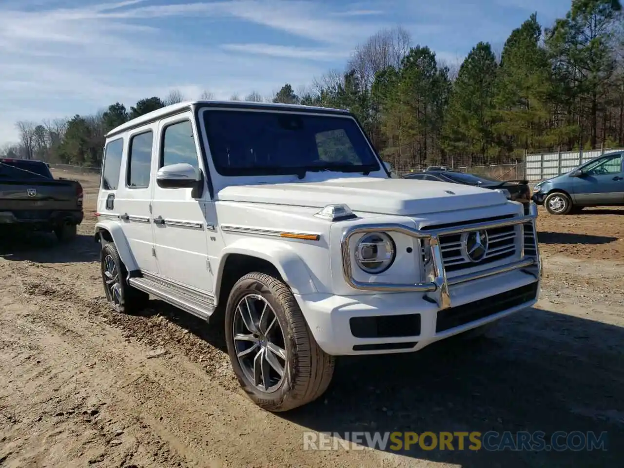 1 Фотография поврежденного автомобиля W1NYC6BJ4MX395468 MERCEDES-BENZ G-CLASS 2021